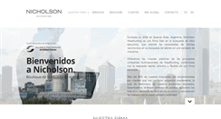 Desktop Screenshot of nicholsonhh.com
